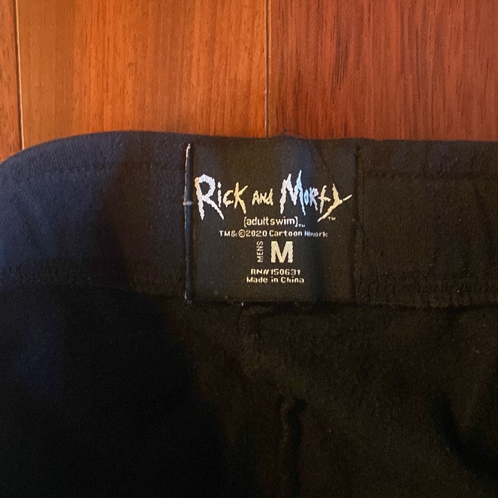 Rick and Morty Sweatpants Medium - Picture 2 of 3
